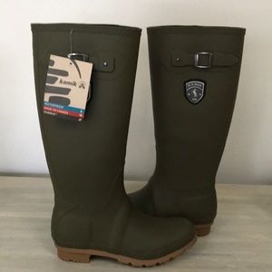 KAMIK RAIN BOOTS (OLIVE)